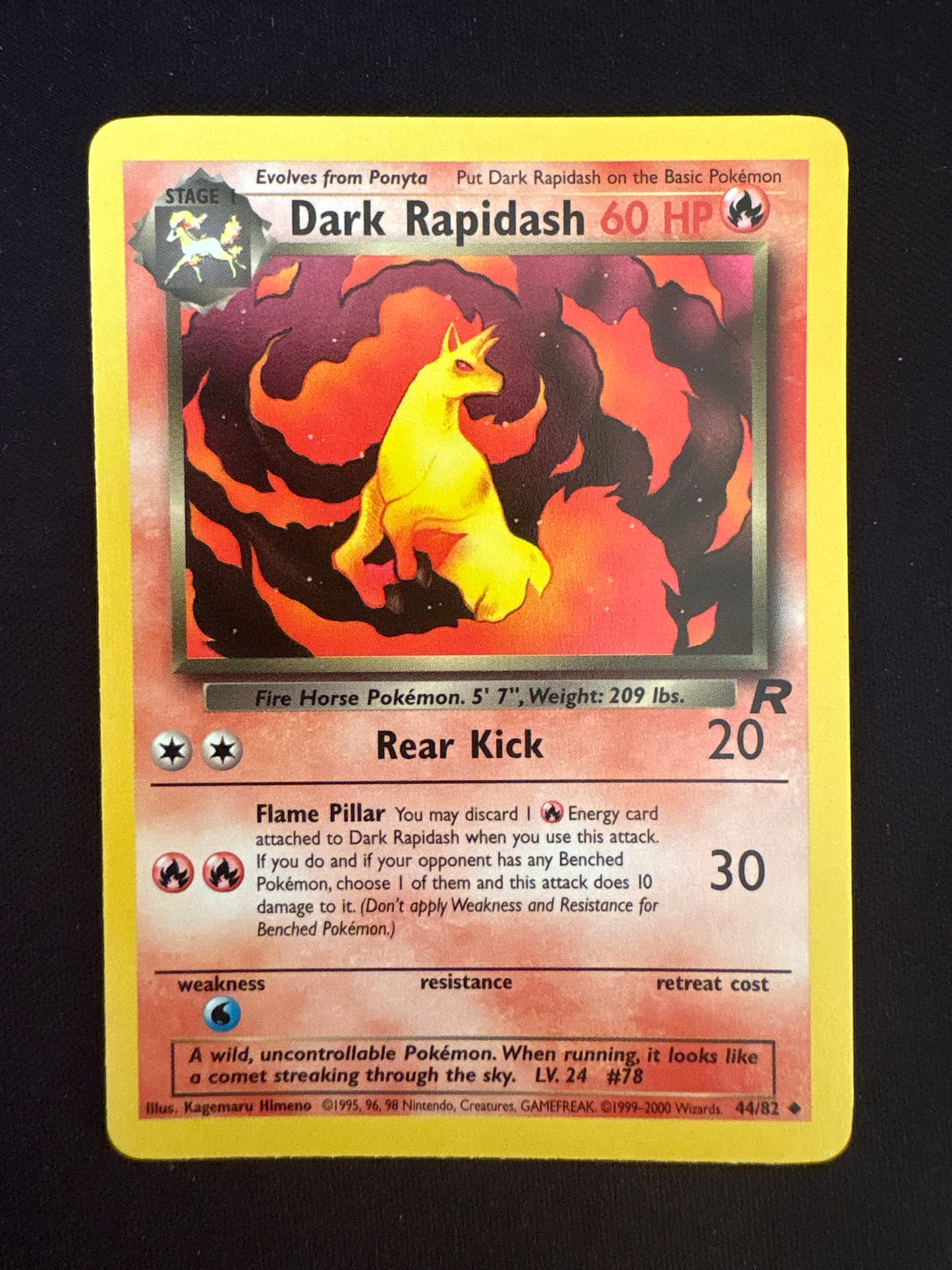 Rocket Dark Rapidash