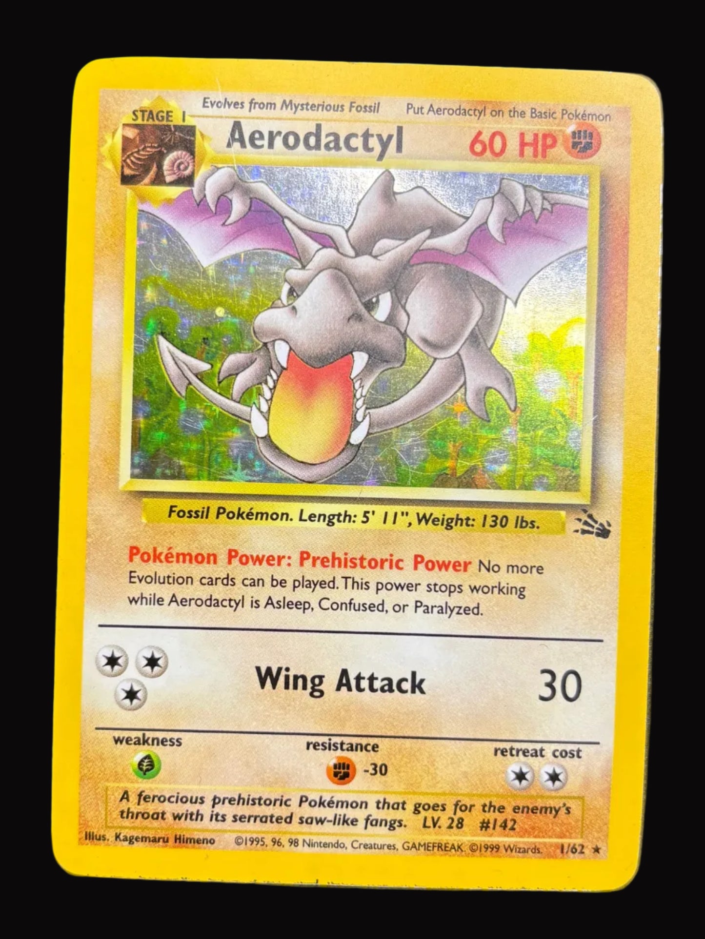 Fossil Aerodactyl Holo