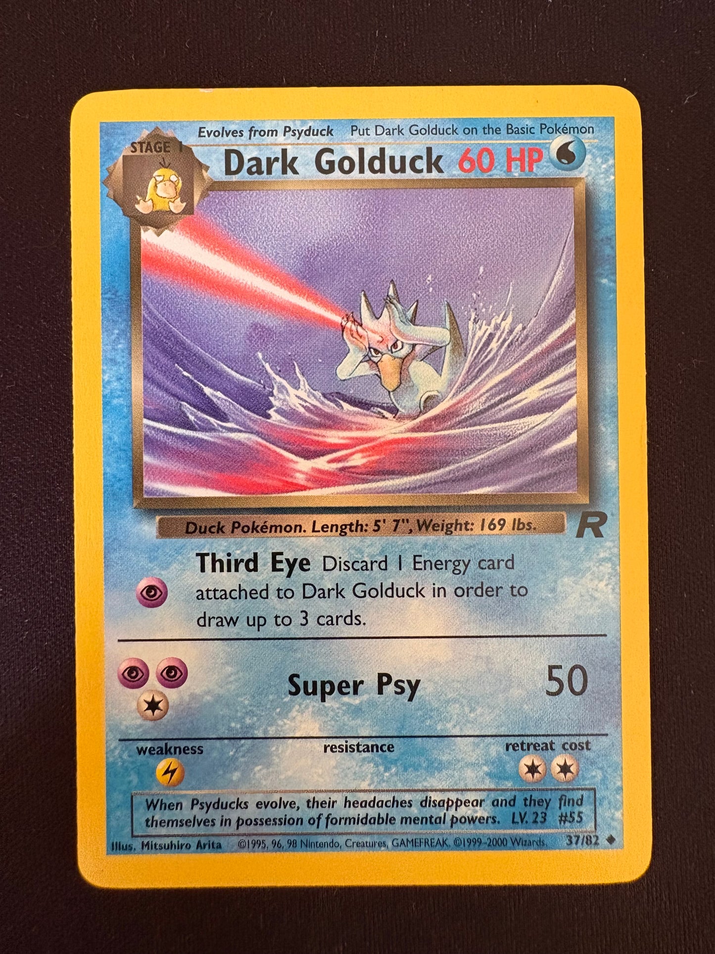 Rocket Drak Golduck