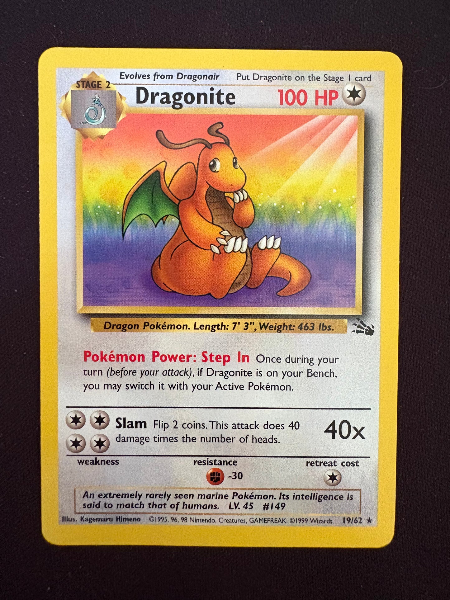 Fossil Dragonite