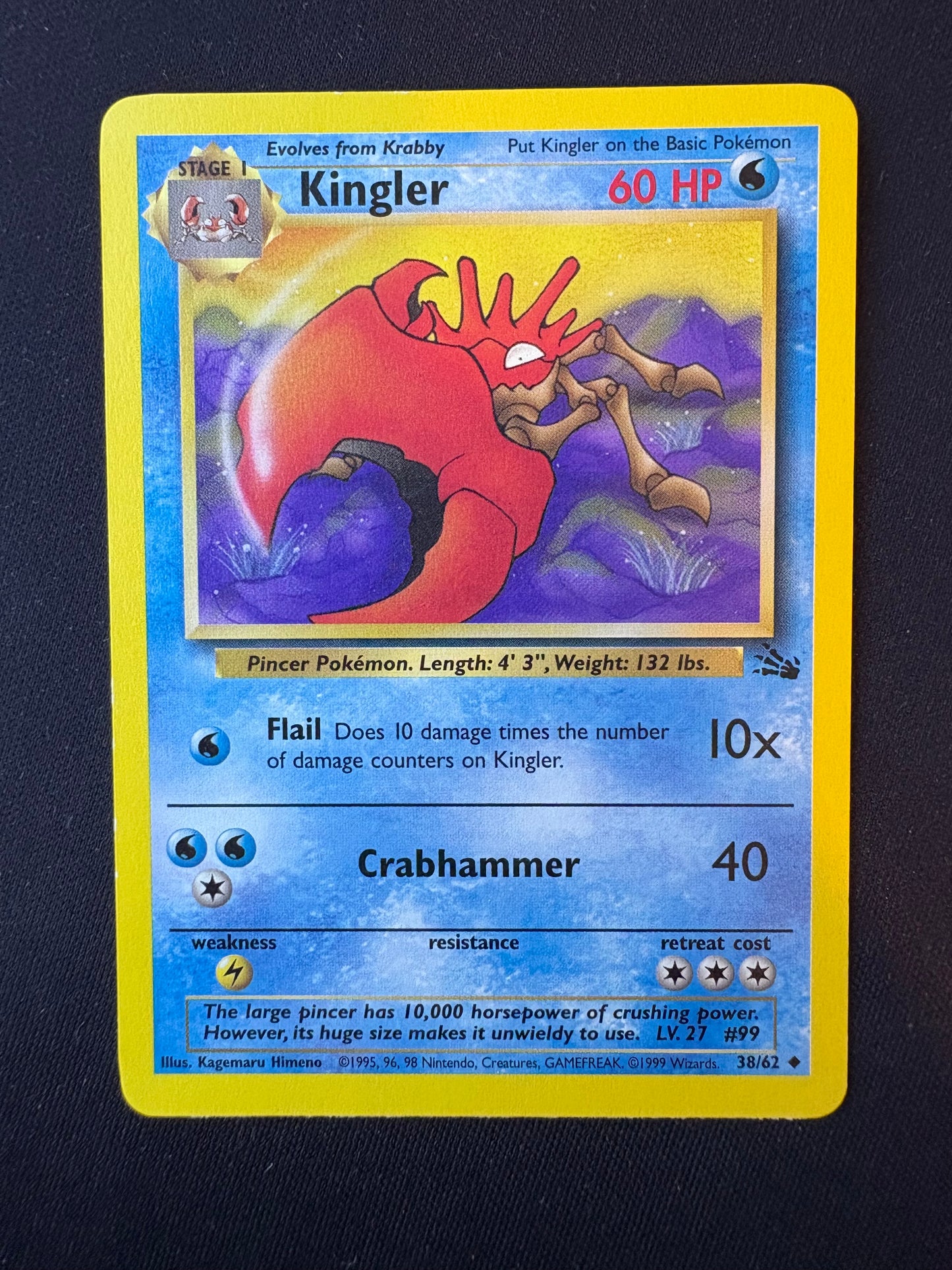 Fossil Kingler