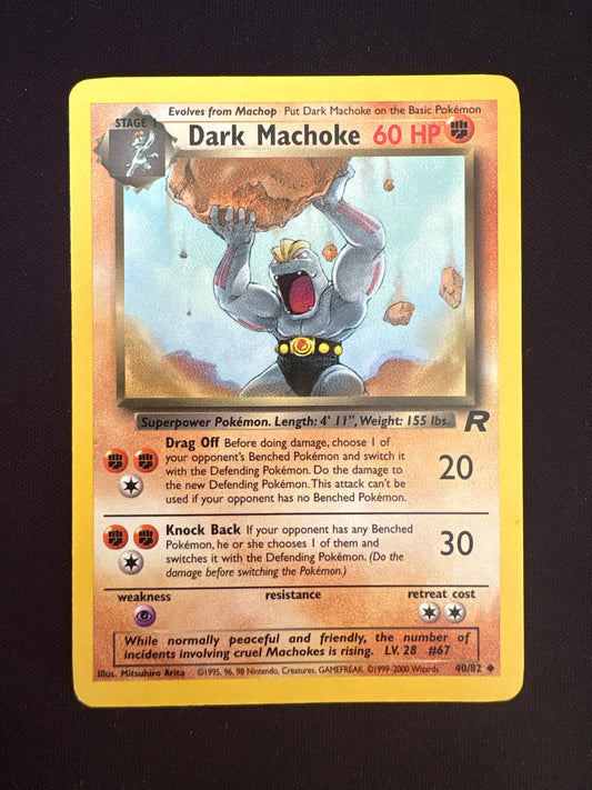 Rocket Dark Machoke