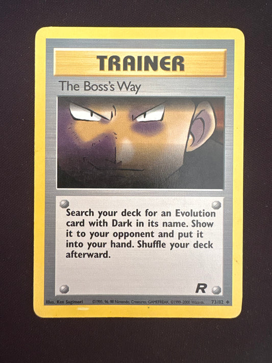Rocket The Boss's Way
