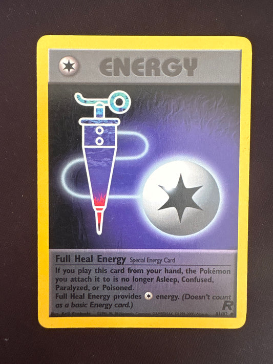 Rocket Full Heal Energy