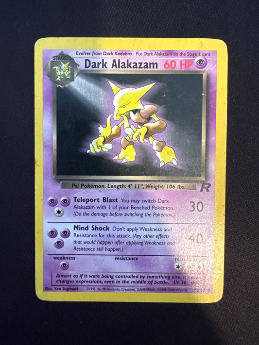 Rocket Dark Alakazam