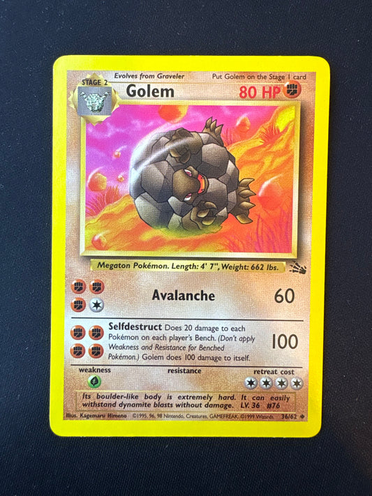 Fossil Golem