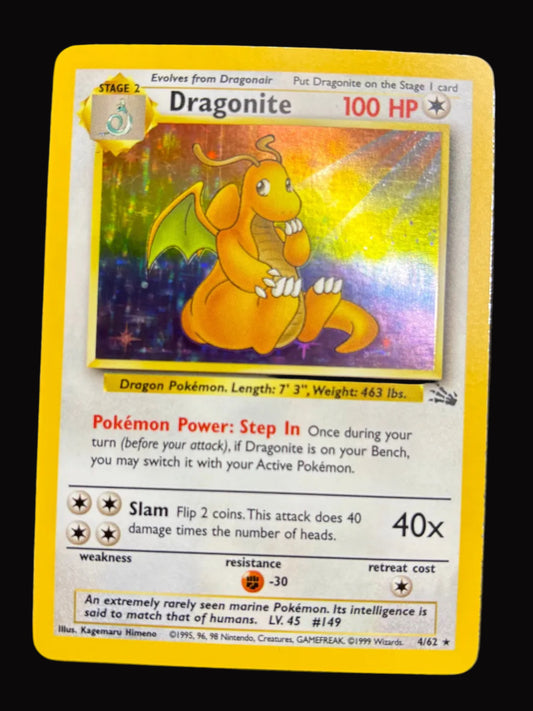 Fossil Dragonite Holo