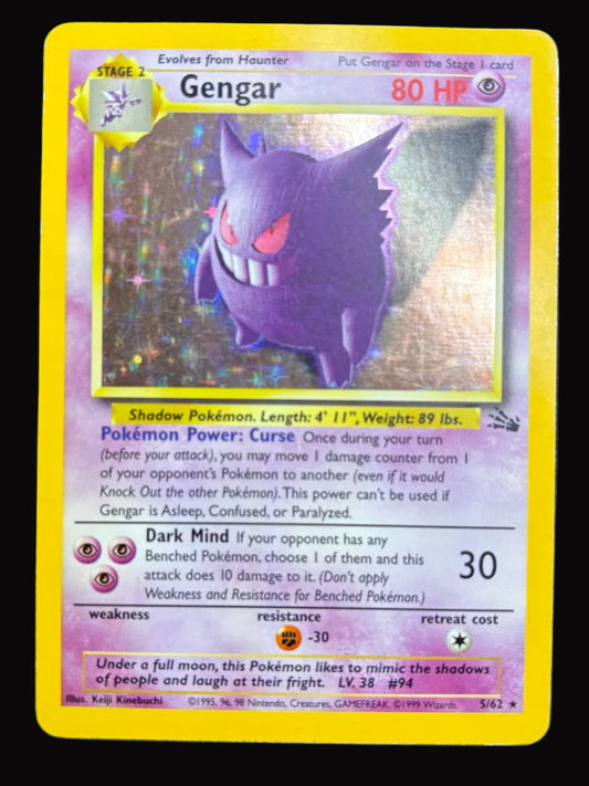 Fossil Gengar Holo