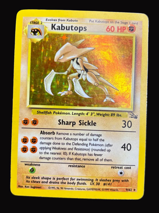 Fossil Kabutops Holo