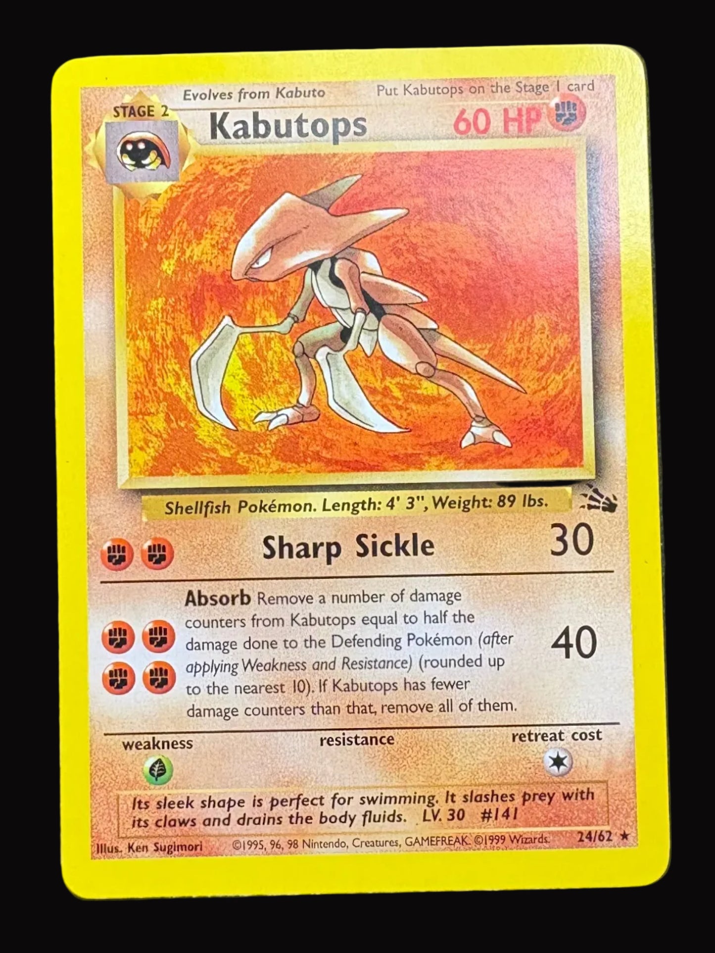 Fossil Kabutops