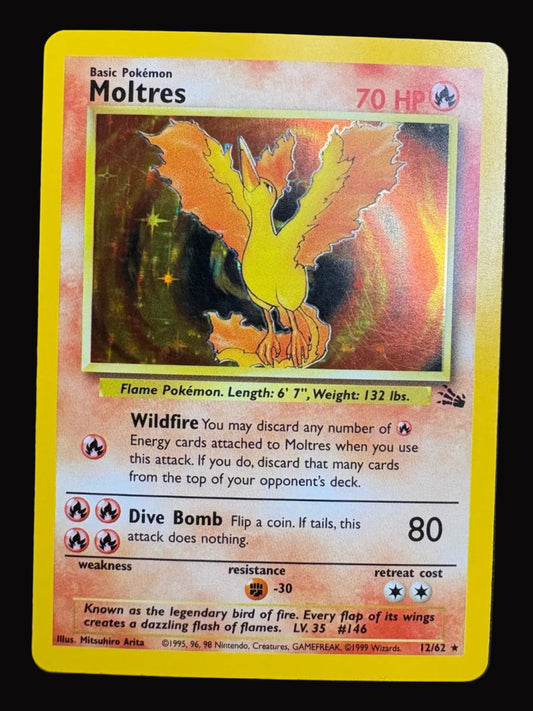 Fossil Moltres Holo