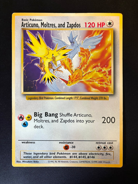 Promo Articuno, Moltres, and Zapdos Jumbo