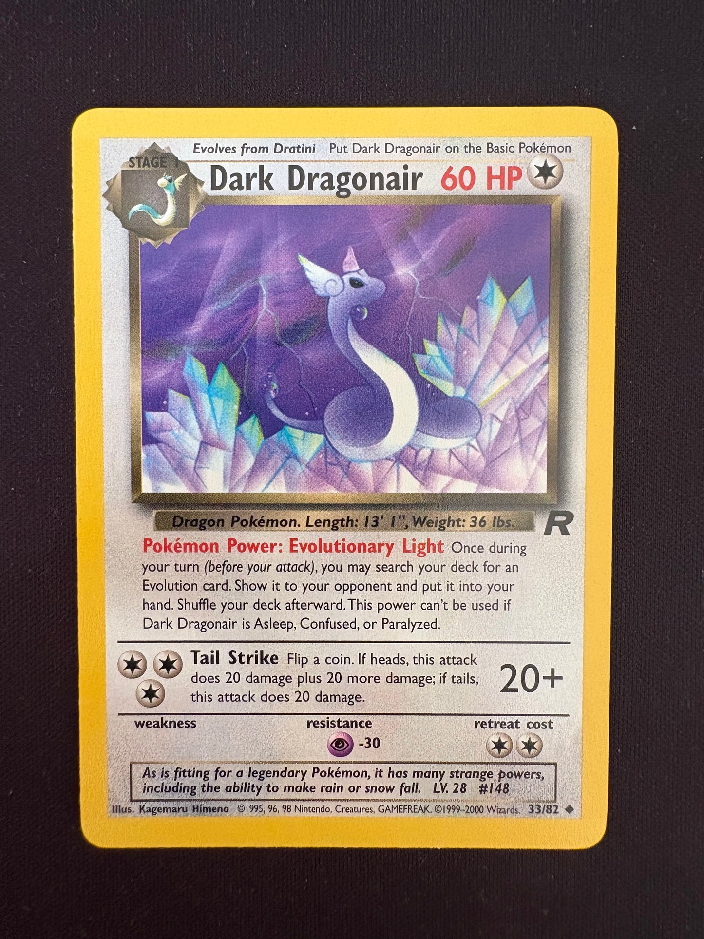 Rocket Dark Dragonite
