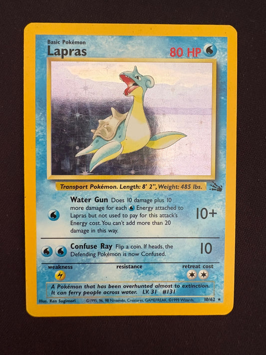 Fossil Lapras Holo