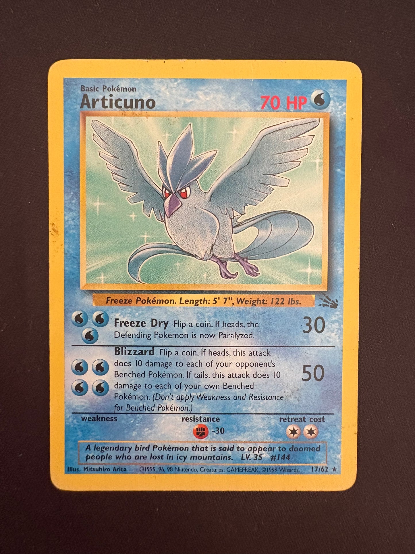 Fossil Articuno PokeGirlJenni Fossil Articuno PokeGirlJenni